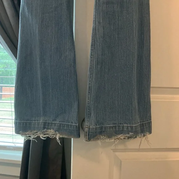Kimes Ranch Blue Flare Wide Leg Jeans - Picture 3 of 4